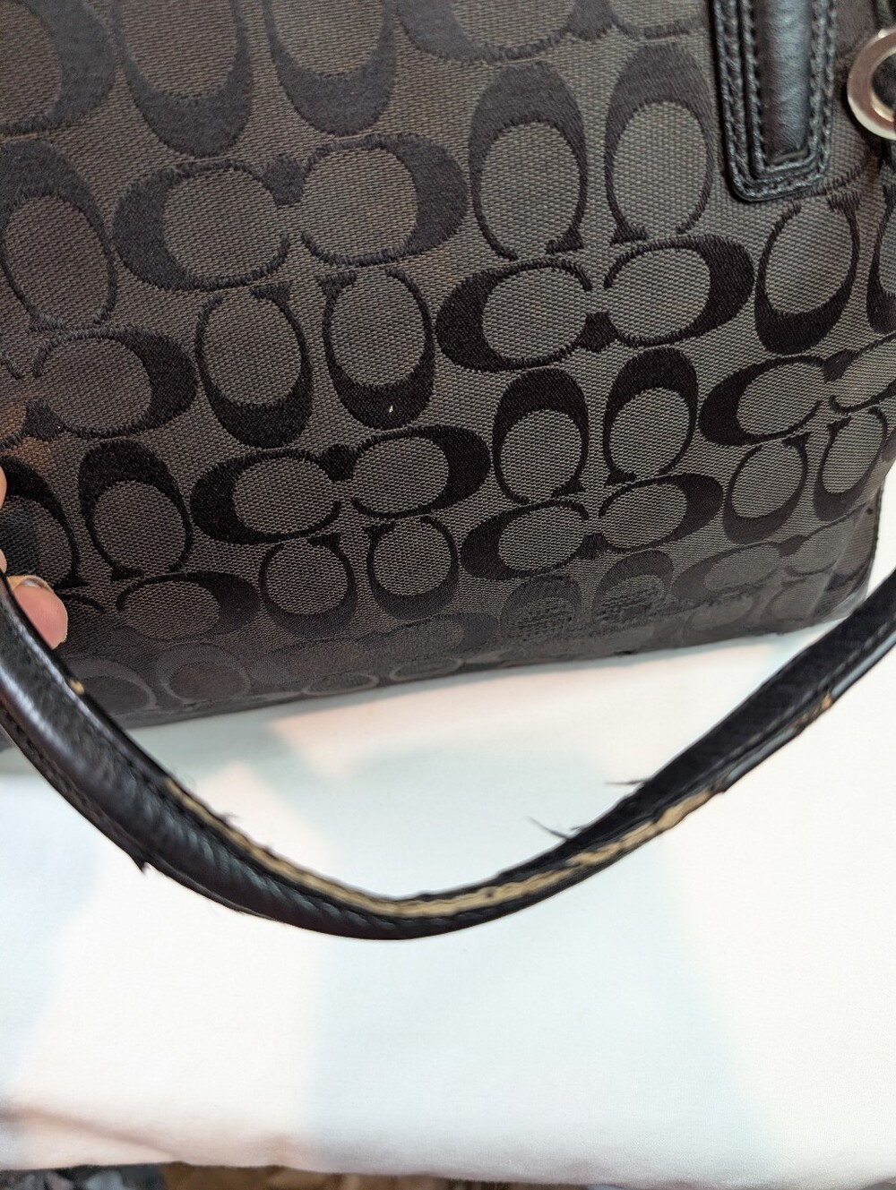 Coach Jacquard Tote Bag - Picture 6 of 10